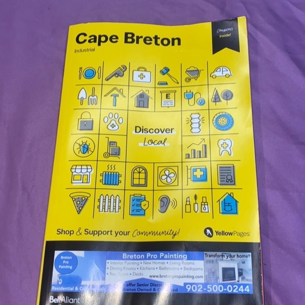 Industrial Cape Breton Phone Book July 2021 I have 1 of these like new